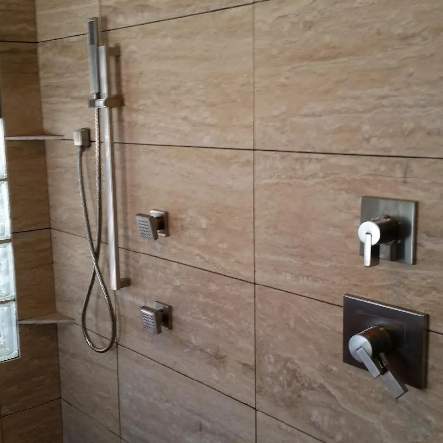 Shower fixture installation for Water Heater Replacement in Lake Butler